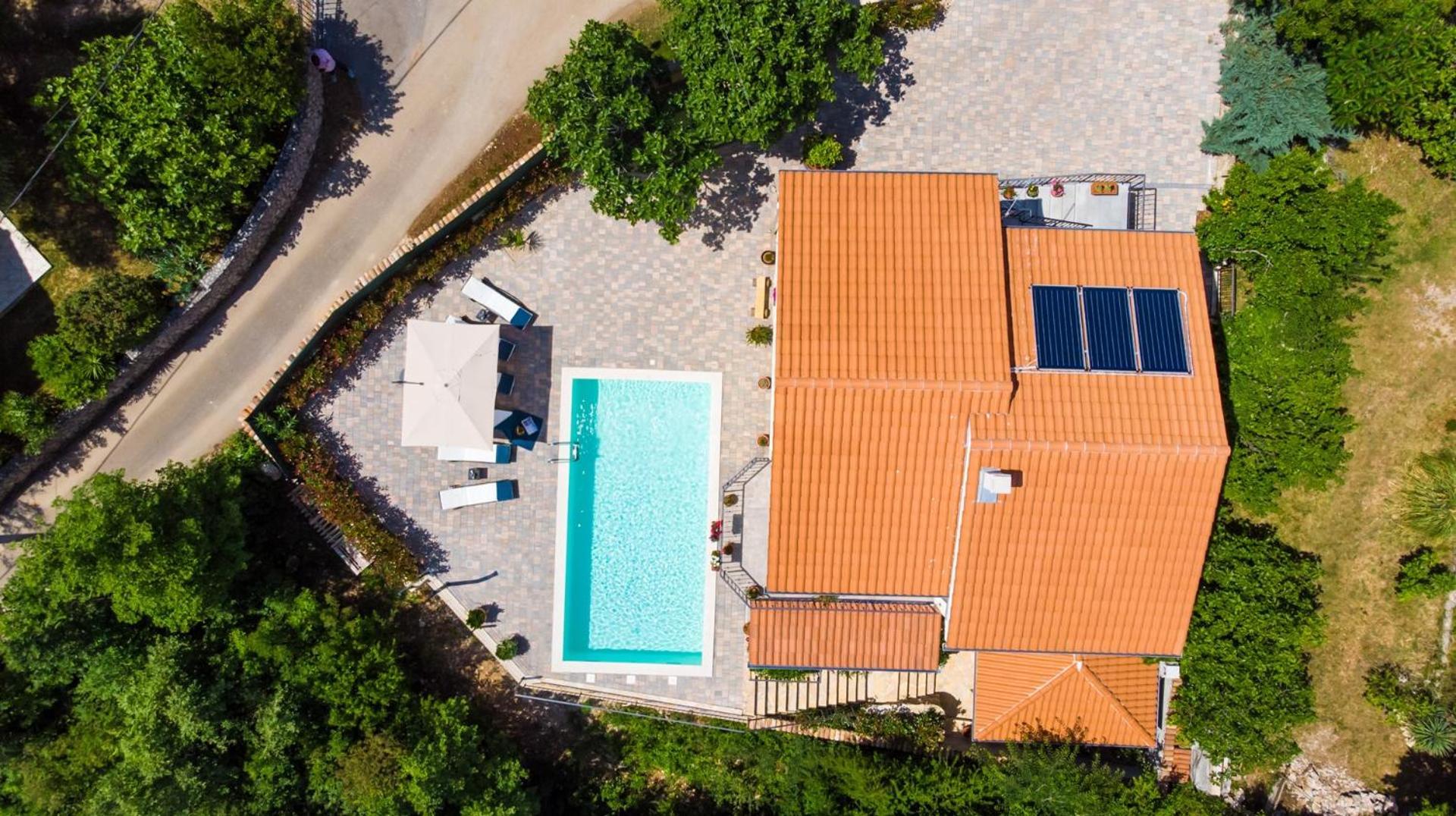 Villa Meline Zupanje ภายนอก รูปภาพ